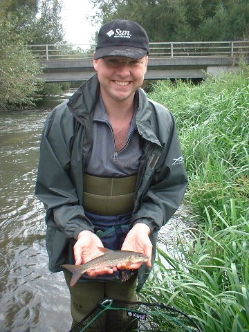 Glenns first barbel